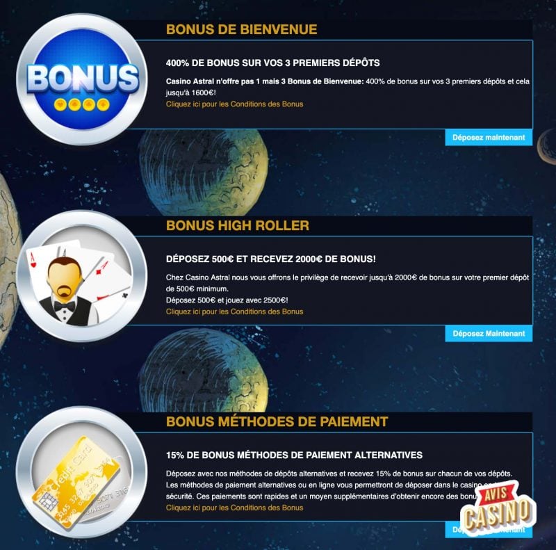 casino astral promotions