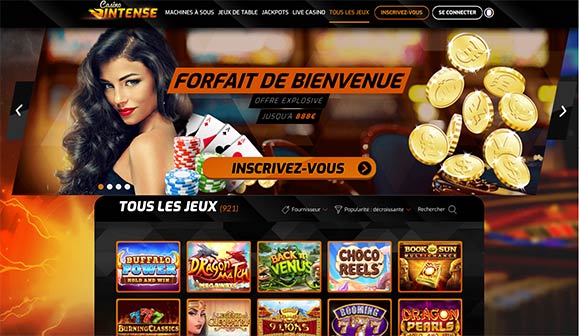 Avis Casino Intense